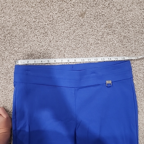 Rafaella Womens 12 Royal Blue Capri Pant - Picture 6 of 8